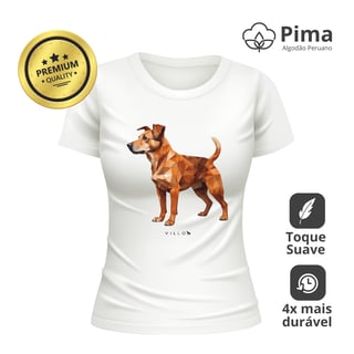 Nome do produto Camiseta Baby Long Pima Premium Caramelo (sem raça)
