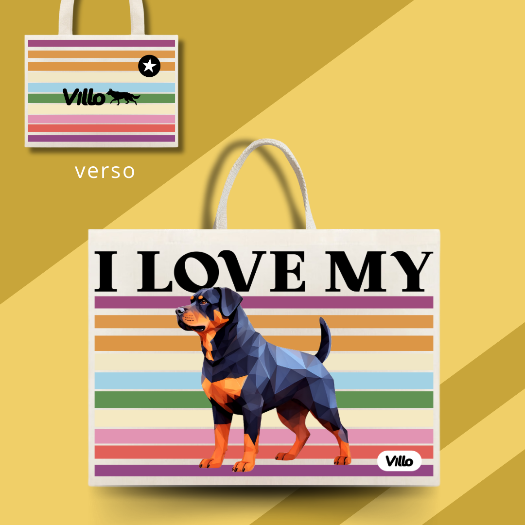 Nome do produto: Eco Bag Rottweiler