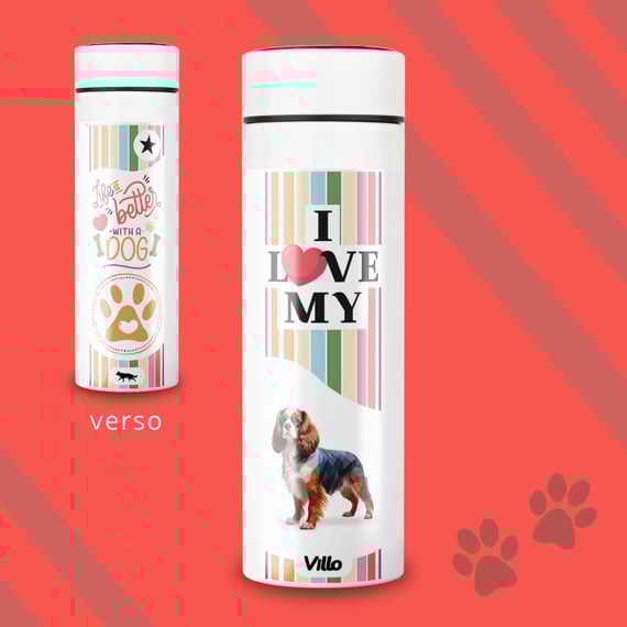 Garrafa Térmica Cavalier King Charles