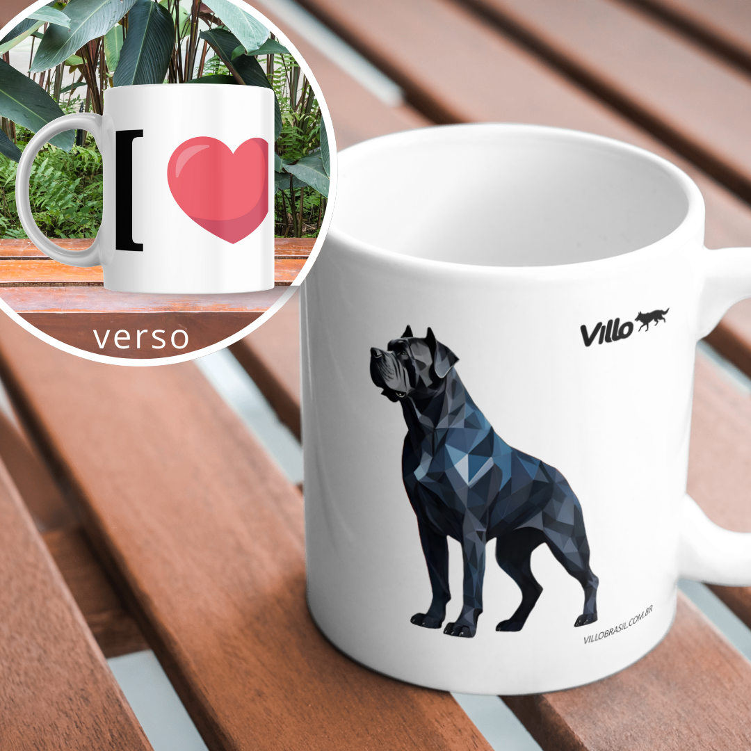 Nome do produto: Caneca Cane Corso