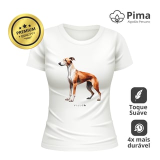 Nome do produto Camiseta Baby Long Pima Premium Whippet