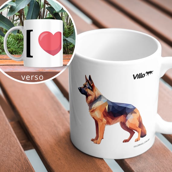 Caneca Pastor Alemão