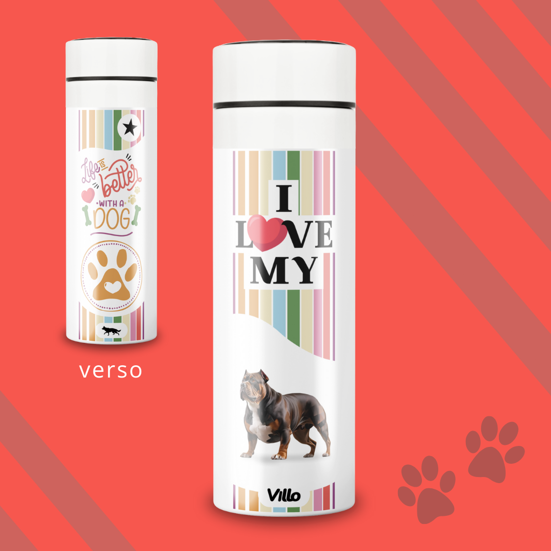 Nome do produto: Garrafa Térmica American Bully 