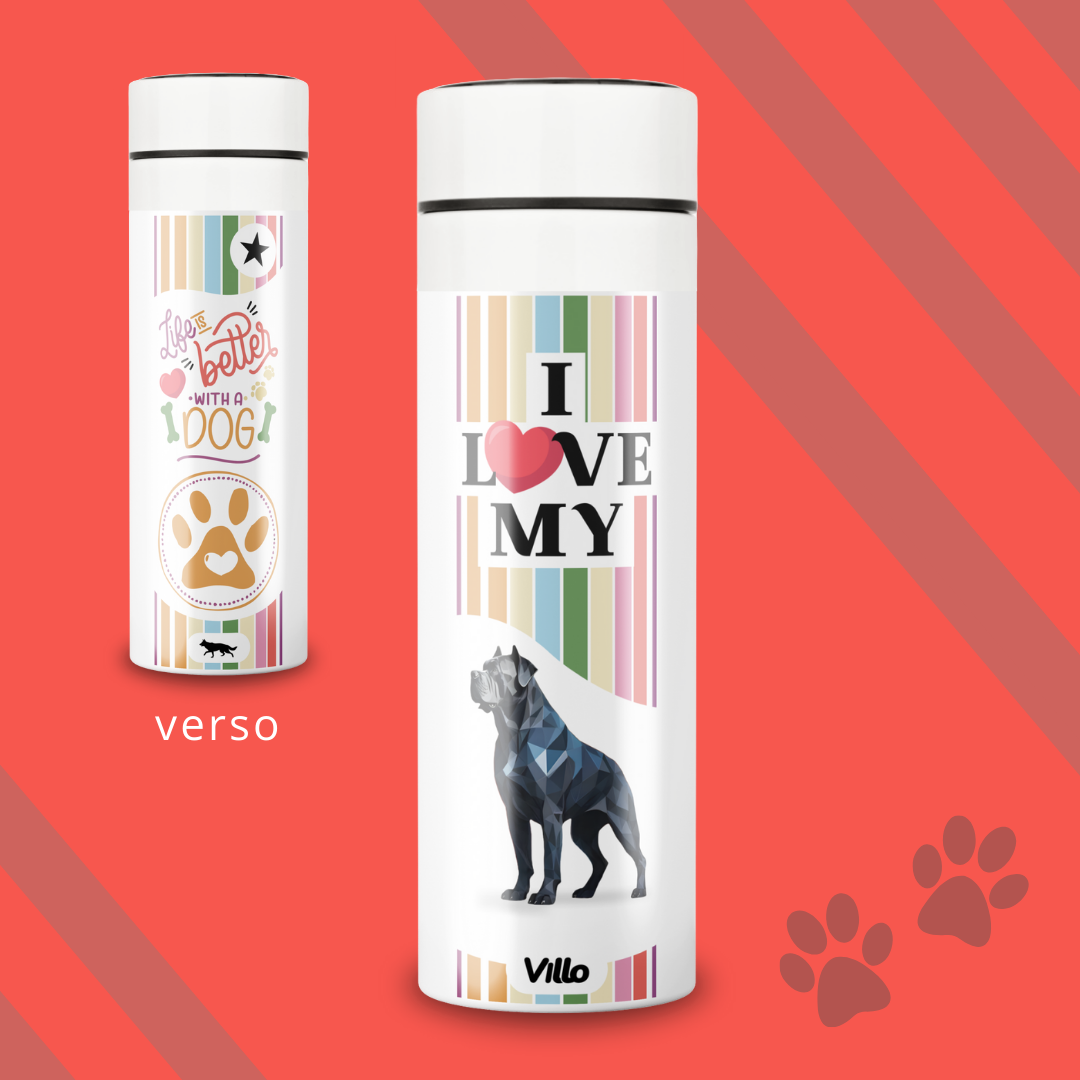 Nome do produto: Garrafa Térmica Cane Corso