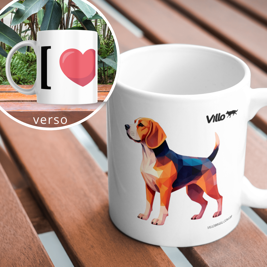 Nome do produto: Caneca Beagle