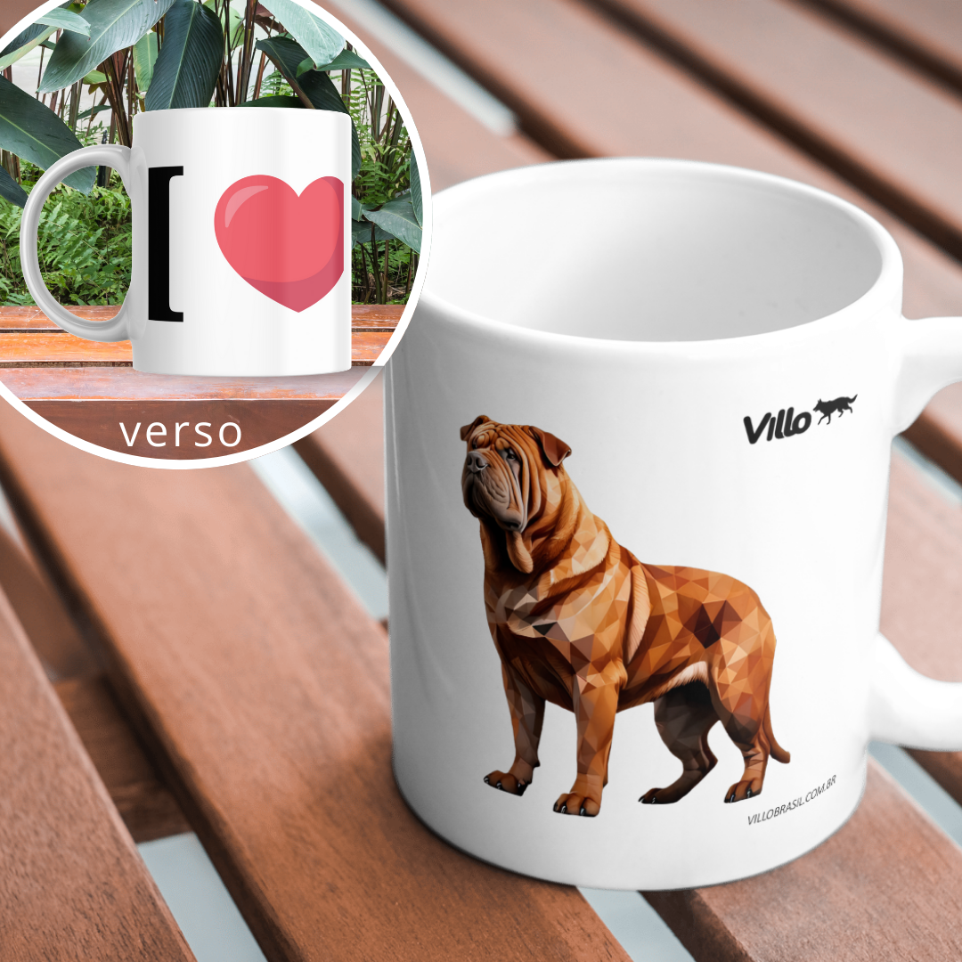 Nome do produto: Caneca Shar-pei