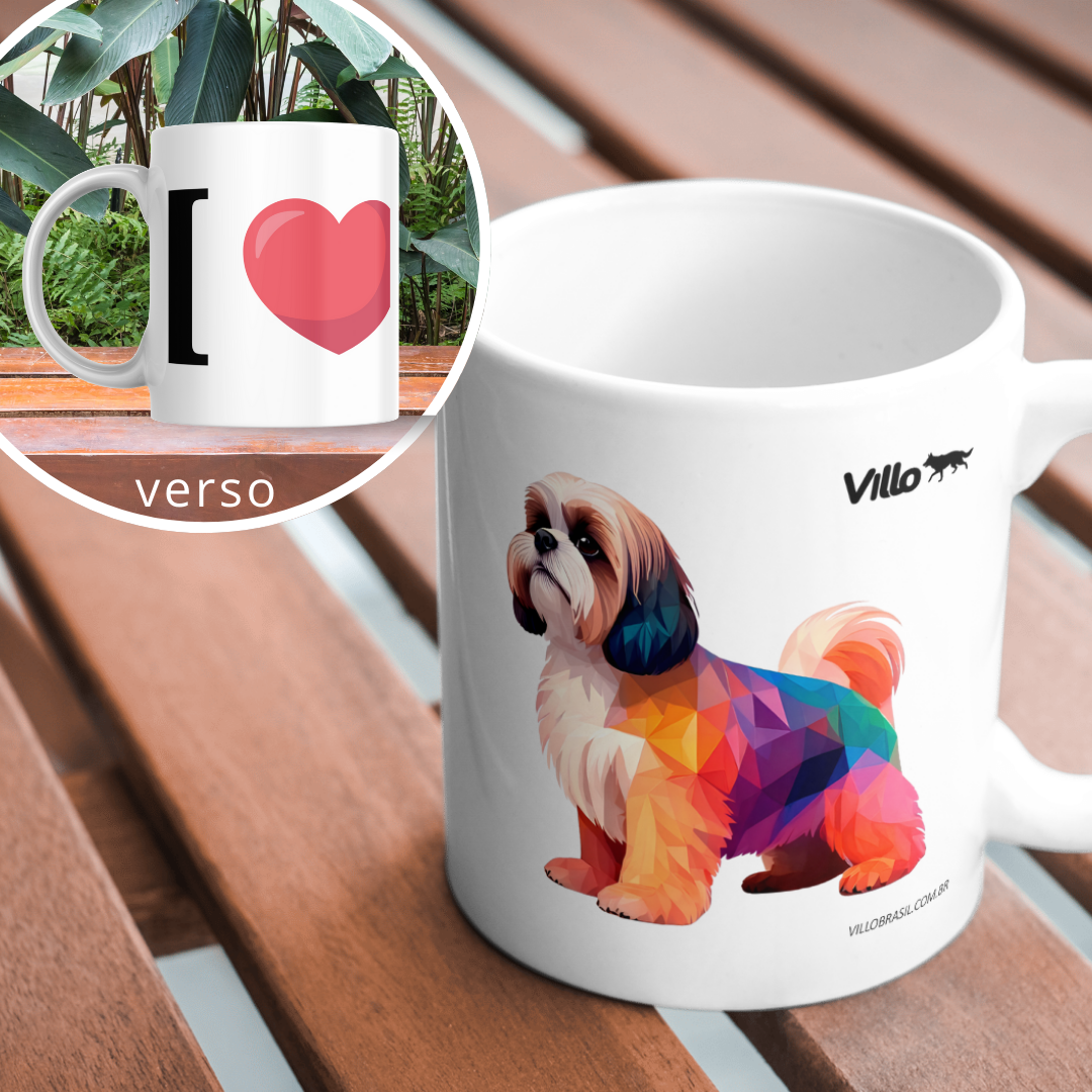 Nome do produto: Caneca Shih Tzu 