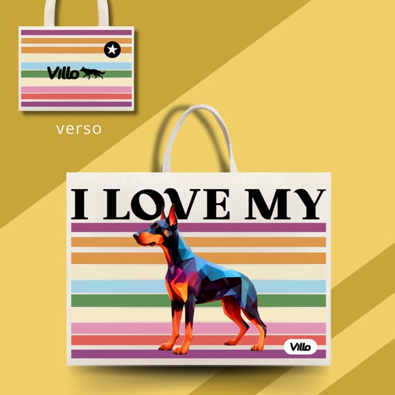 Eco Bag Dobermann