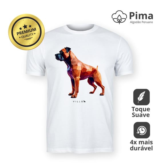 Camiseta Pima Premium Boxer 