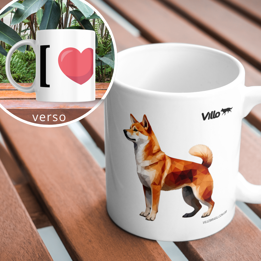 Nome do produto: Caneca Shiba Inus