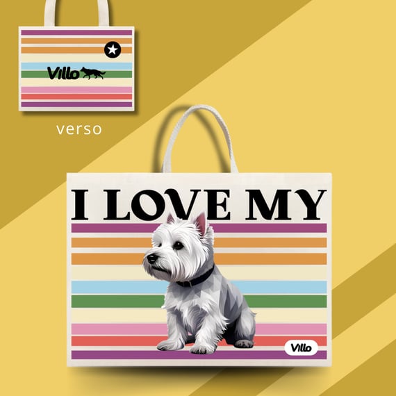Eco Bag West Highland White Terrier 