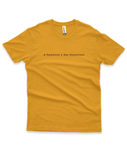 Nome do produto Camiseta Palestina dos Palestinos