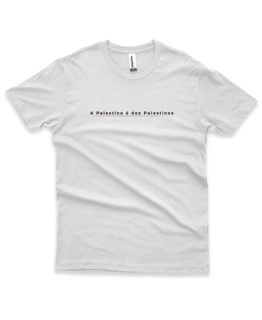 Nome do produto Camiseta Palestina dos Palestinos