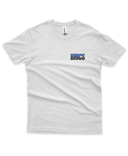 Nome do produto Camisa BRICS azul/preta discreta