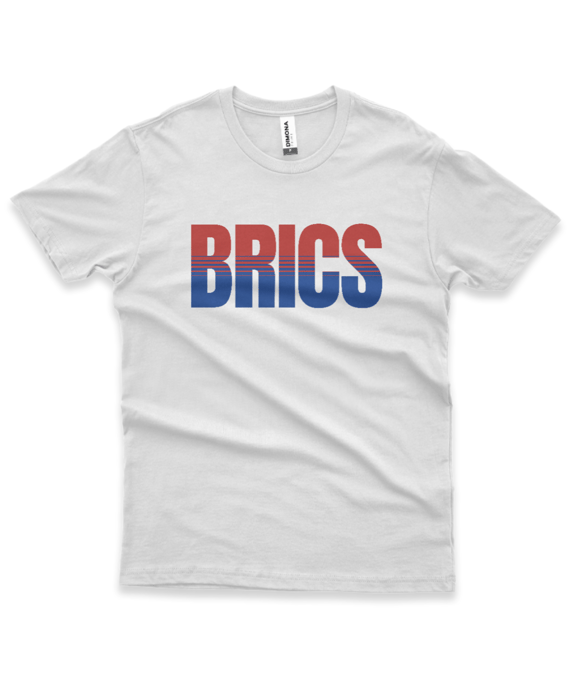 Camisa BRICS azul/vermelha