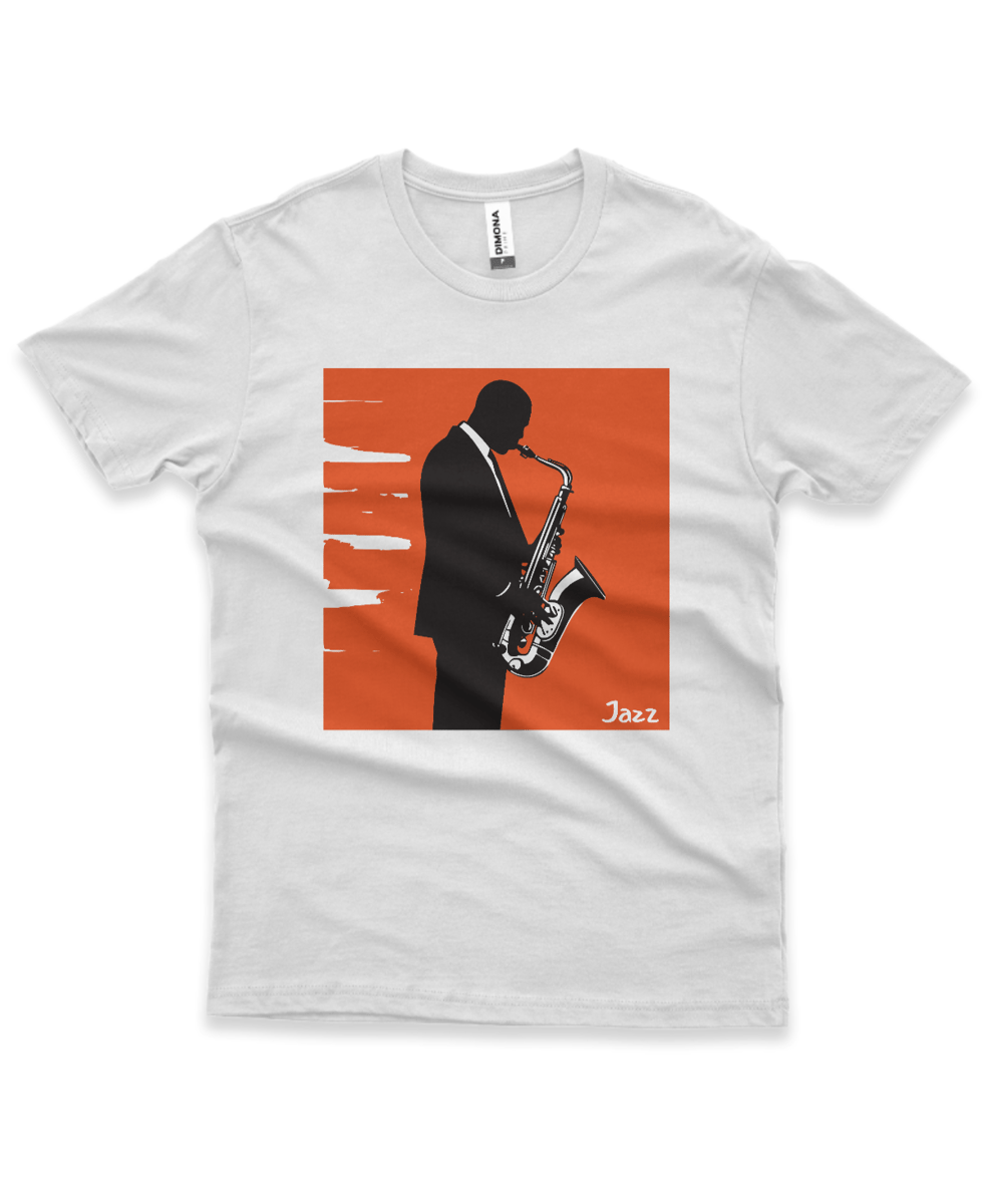 Nome do produto: Camiseta “Jazz Silhouette”