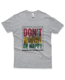 Nome do produto Camiseta Reggae - Don’t Worry, Be Happy