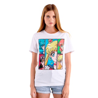 Nome do produto Camiseta Sailor Moon Grupo SMG18