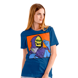 Nome do produto Camiseta Skeletor Party - SKT08