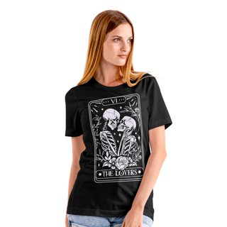 Nome do produto Camiseta de caveira - Os amantes - THE LOVERS - TLV54