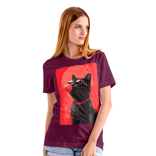 Nome do produto Camiseta de Gato - Fashion Cat - FC36