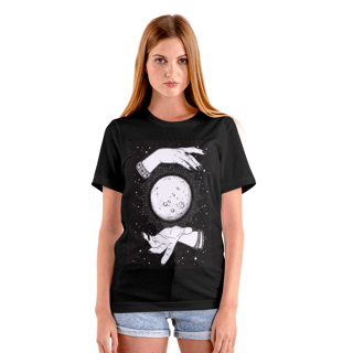 Nome do produto Camiseta Mística - A Cigana e a Lua - CL30