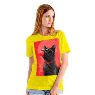 Nome do produto Camiseta de Gato - Fashion Cat - FC36