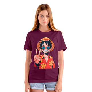 Nome do produto Camiseta One Luffy V - OLV22
