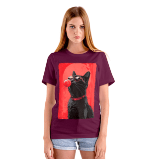Nome do produto Camiseta de Gato - Fashion Cat - FC36