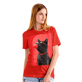 Nome do produto Camiseta de Gato - Fashion Cat - FC36