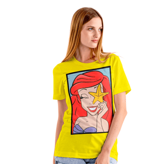 Nome do produto Camiseta Ariel Estrela  ARIETL20