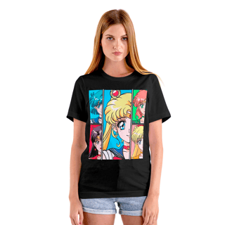 Nome do produto Camiseta Sailor Moon Grupo SMG18