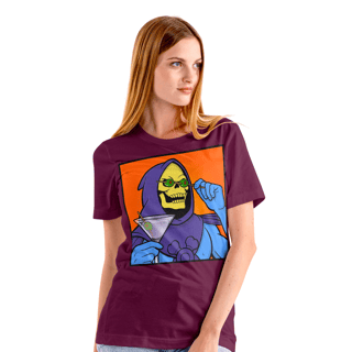 Nome do produto Camiseta Skeletor Party - SKT08
