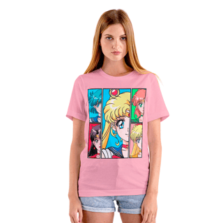 Nome do produto Camiseta Sailor Moon Grupo SMG18