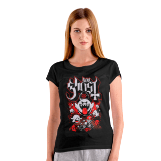 Nome do produto Camiseta baby Look Mario World - GHOST - BLGOT33