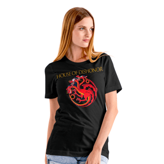 Nome do produto Camiseta baby look Mulan - Mushu Desonra para a sua casa - BLMD49