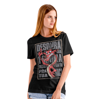 Nome do produto Camiseta Dragão Mushu Desonra para a sua casa - DMD46