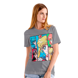 Nome do produto Camiseta Sailor Moon Grupo SMG18