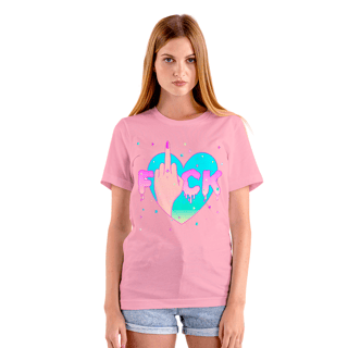 Nome do produto Camiseta Pink and Blue FCK - PBFCK28