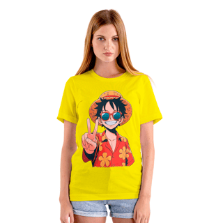 Nome do produto Camiseta One Luffy V - OLV22