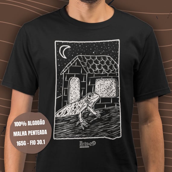 Camiseta - Calango no quintal