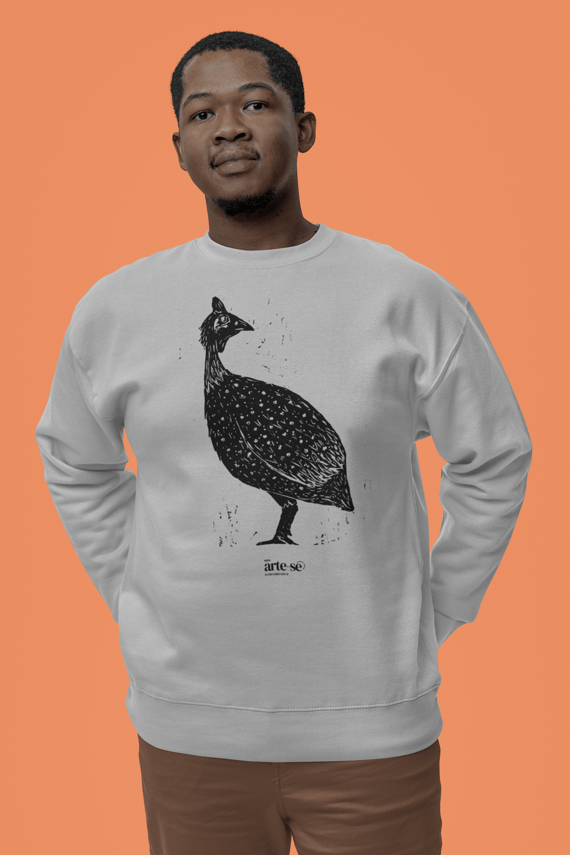 Moletom careca - Galinha de Angola