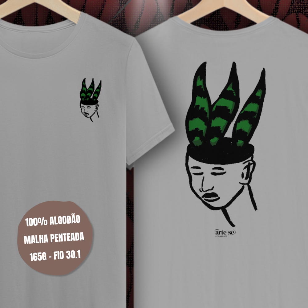 Nome do produto: Camiseta - Proteção (Frente & Costas)