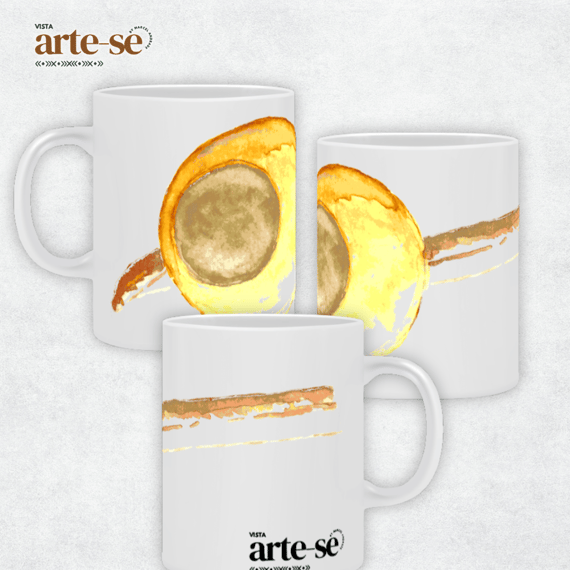 Caneca - Berimbau Aquarela