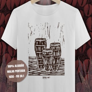 Nome do produto Camiseta - Atabaques