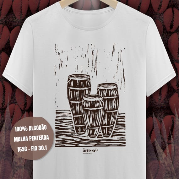 Camiseta - Atabaques