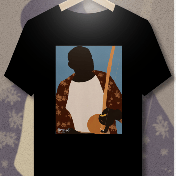 Camiseta - Pintura de Mestre Bimba