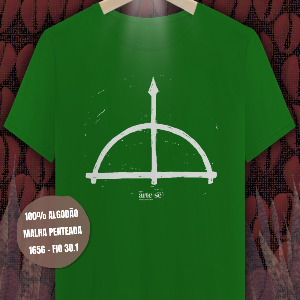 Nome do produto: Camiseta - Ofá de Oxóssi