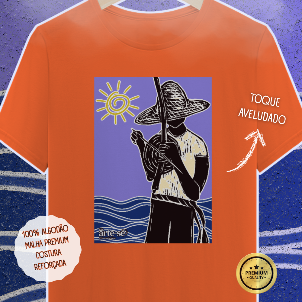 Nome do produto: Camiseta PRIME - Foi Na Beira Do Mar