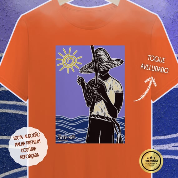 Camiseta PRIME - Foi Na Beira Do Mar